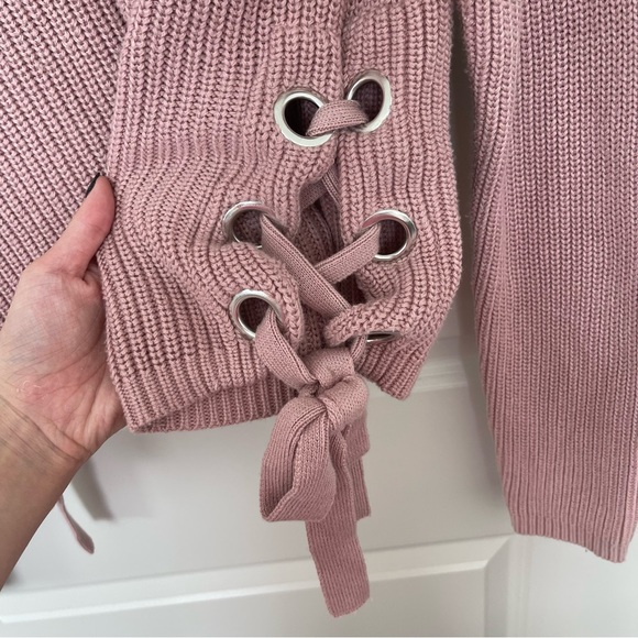 Light Pink/Purple Sweater - Picture 5 of 6